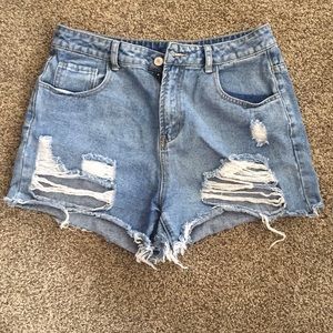 Jean shorts
